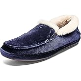 OLUKAI Ku'una Lanui Women's Slipper, Soft Velvet & Dual-Density PU Footbed for All-Day Comfort, Breathable & Supportive Drop-In-Heel, Cute & Casual Slip-On Design