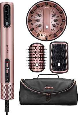 Air Wand - Todo en Uno Secador, Alisador, Styler y Difusor - Rosa