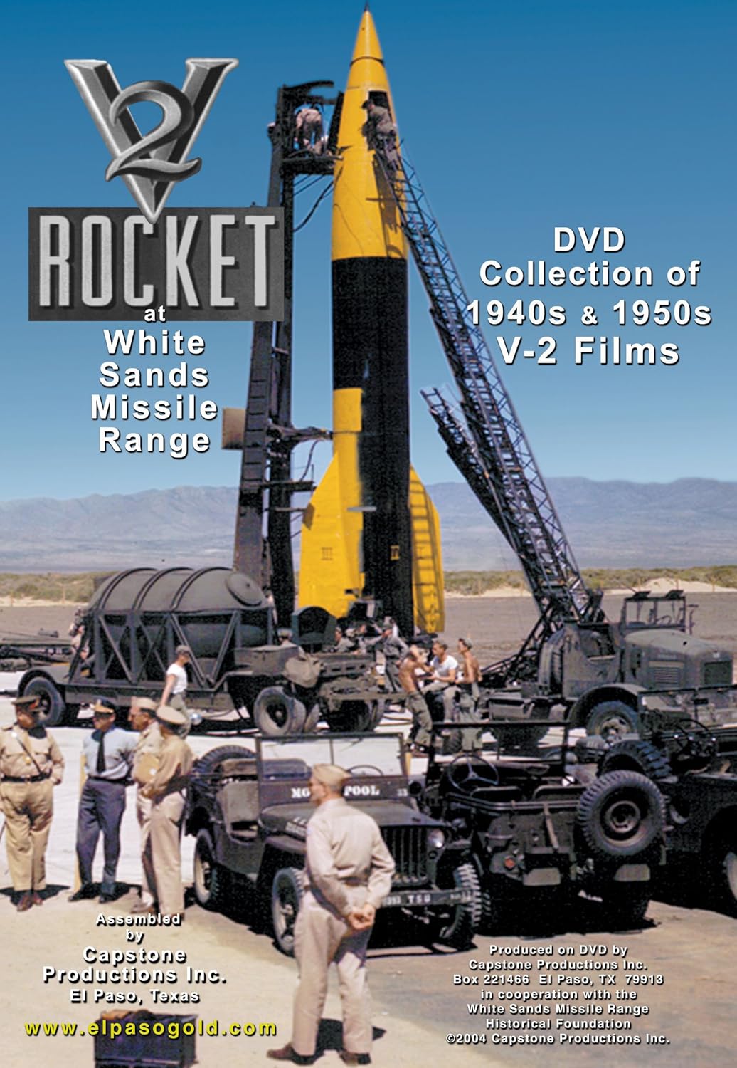 V2 Rocket at White Sands Missile Range NM Jackson Polk