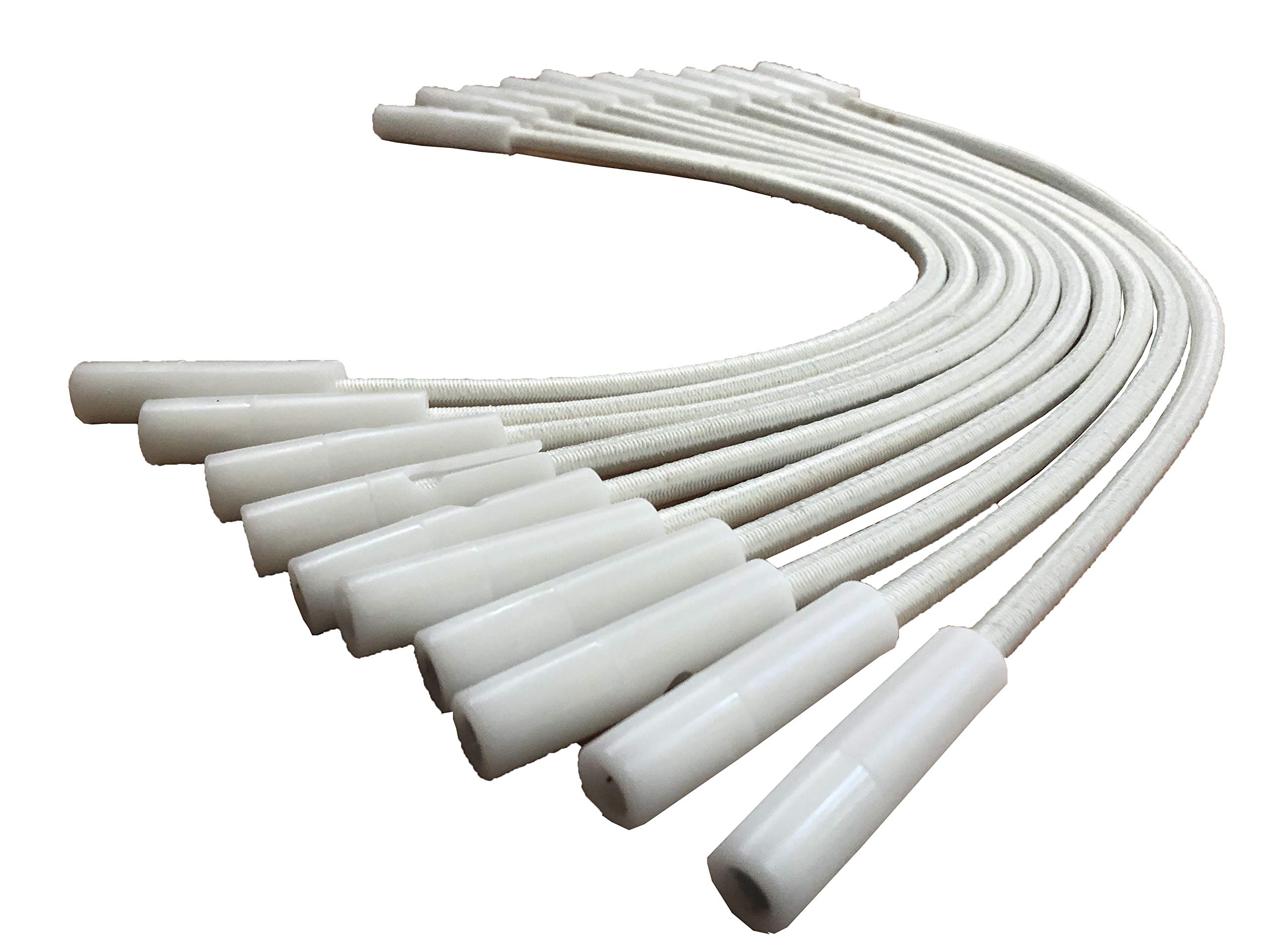 International Pool Protection Adjustable Rubber Tensioners 10 Uds white