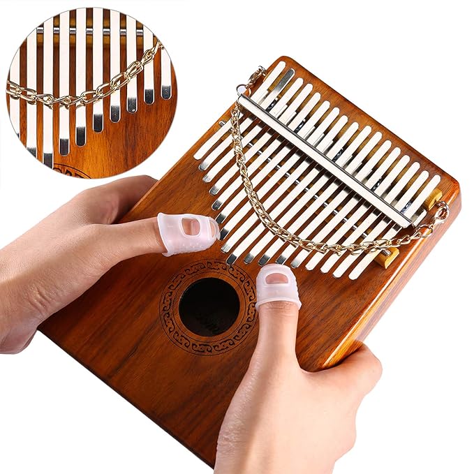 Thumb Piano 17 Keys Kalimba Acacia KOA Body Finger Piano