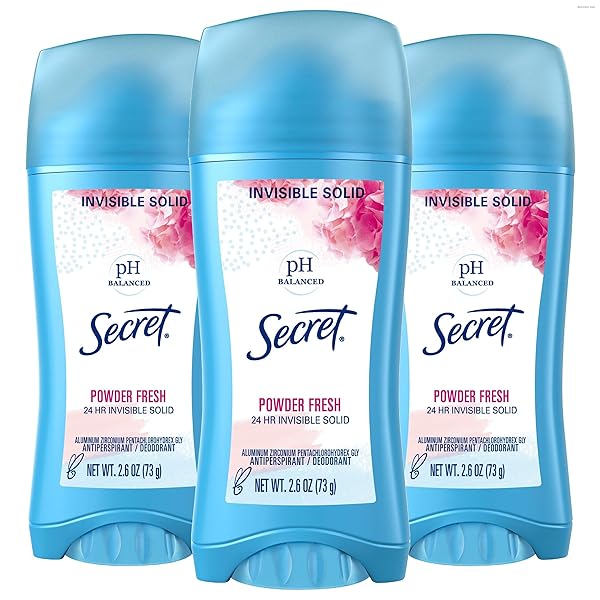 SECRET ANTIPERSPIRANT AND DEODORANT FOR WOMEN, 24HR SWEAT...