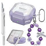 MHYALUDO Secure Lock Clear Case Design for Galaxy