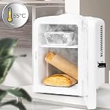 Duronic MFW4 WE Mini Fridge Warmer 4L 6 Can Portable 12V & 240V White view 4