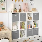 GRANNY SAYS Storage Cube Boxes Pack of 6 33x33x33 cm Grey view 7