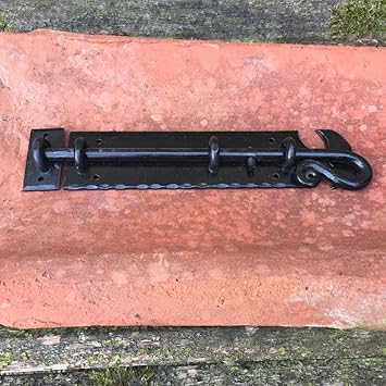 Antieke As Boutgrendel Platte Grendel Veiligheidsbril Antieke Grendel Sluiting Poort Zwart Amazon Nl