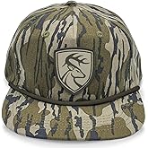 Drake Waterfowl Men's Non-Typical X Lost Hat Goat Rope 5-Panel Flat Bill Hunting Cap with Paracord Detail & Snapback Closure