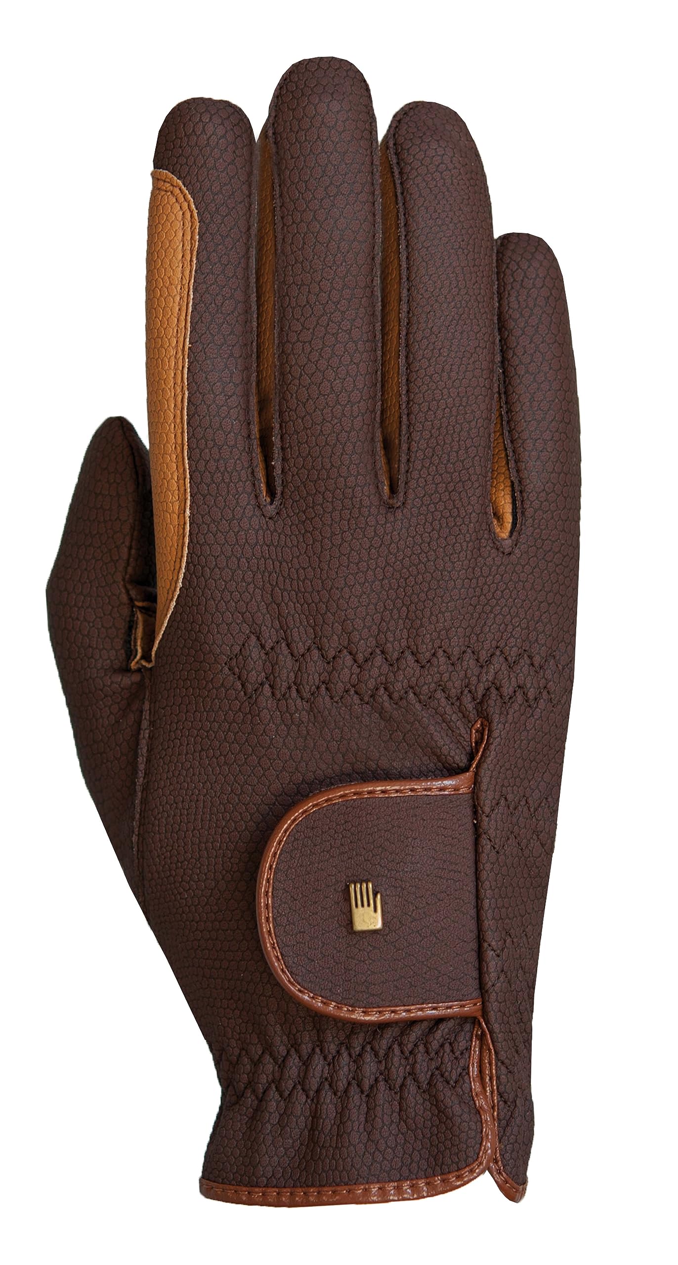 Roeckl Sports equestrian gloves MALTA, summer riding glove, mocha 6 — image 1
