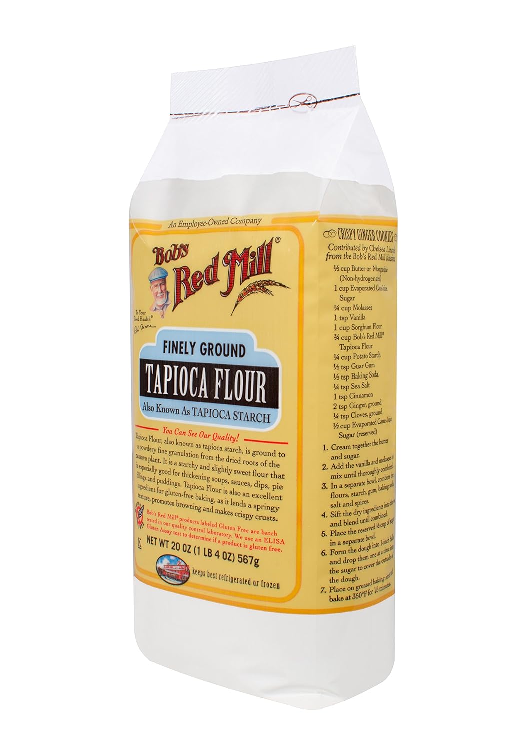 Bob's Red Mill Bob's Red Mill Finely Ground Tapioca Flour, 20-ounce,