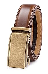 guvoosm Mens Belt,Ratchet Dress Adjustable Belts