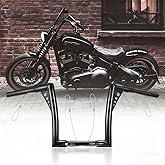TIGERSGATE Black 10" Ape Handlebar Z bar with Pull Wires for Most Harley | Sportster Dyna Softail, 1995-Up Road King 1998-2013 Road Glide Apes Hangers