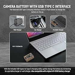 Neewer NP-FZ100 2400mAh Battery for Sony A7R V A7S