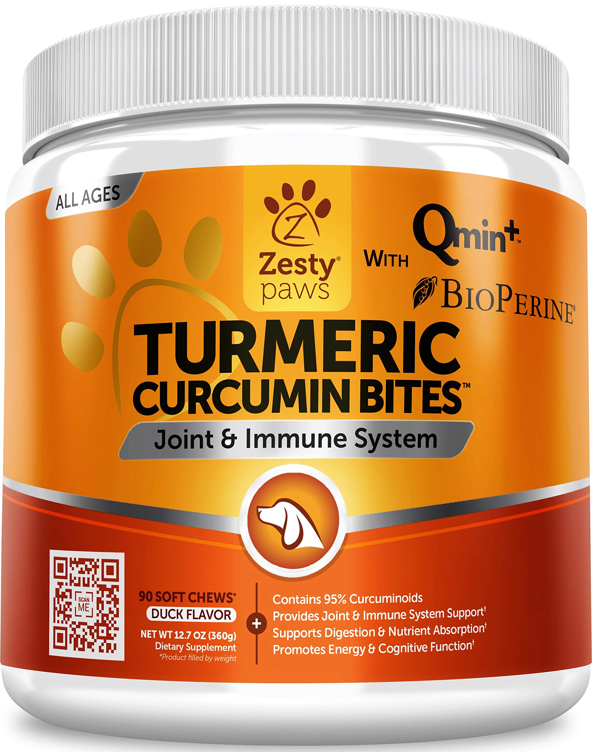 Turmeric Curcumin for Dogs With 95 Curcuminoids for Hip Joint