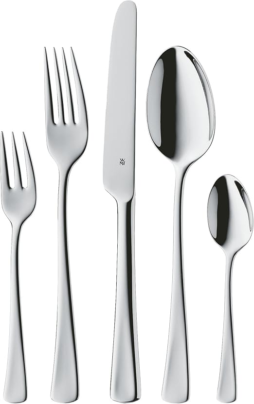 WMF Cutlery Set 60Piece for 12 People Denver Cromargan 18/10 Stainless