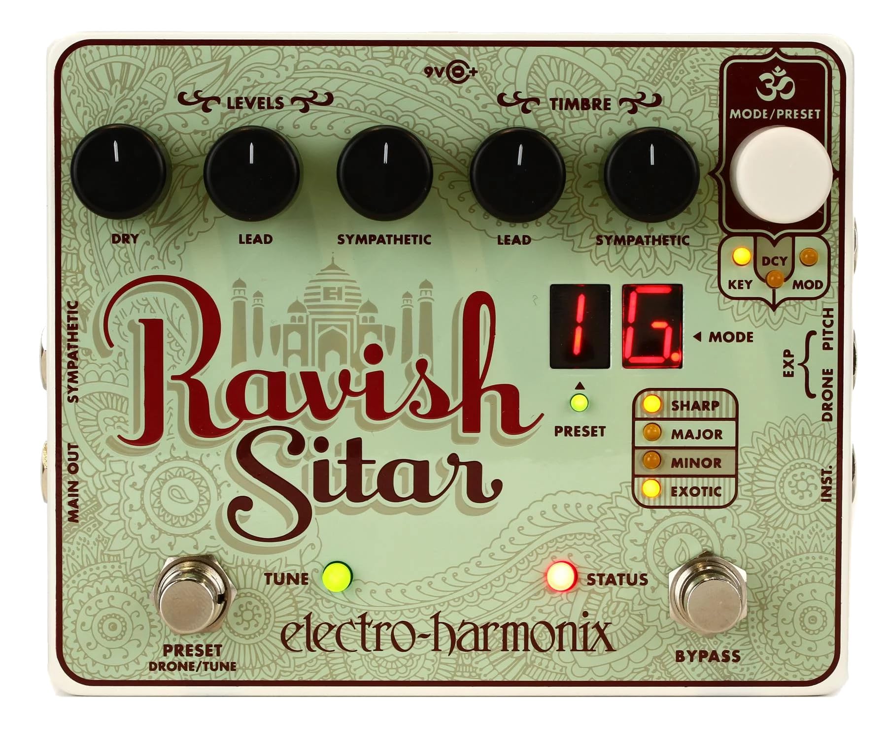 Electro Harmonix Ravish Sitar - Effect for Guitars