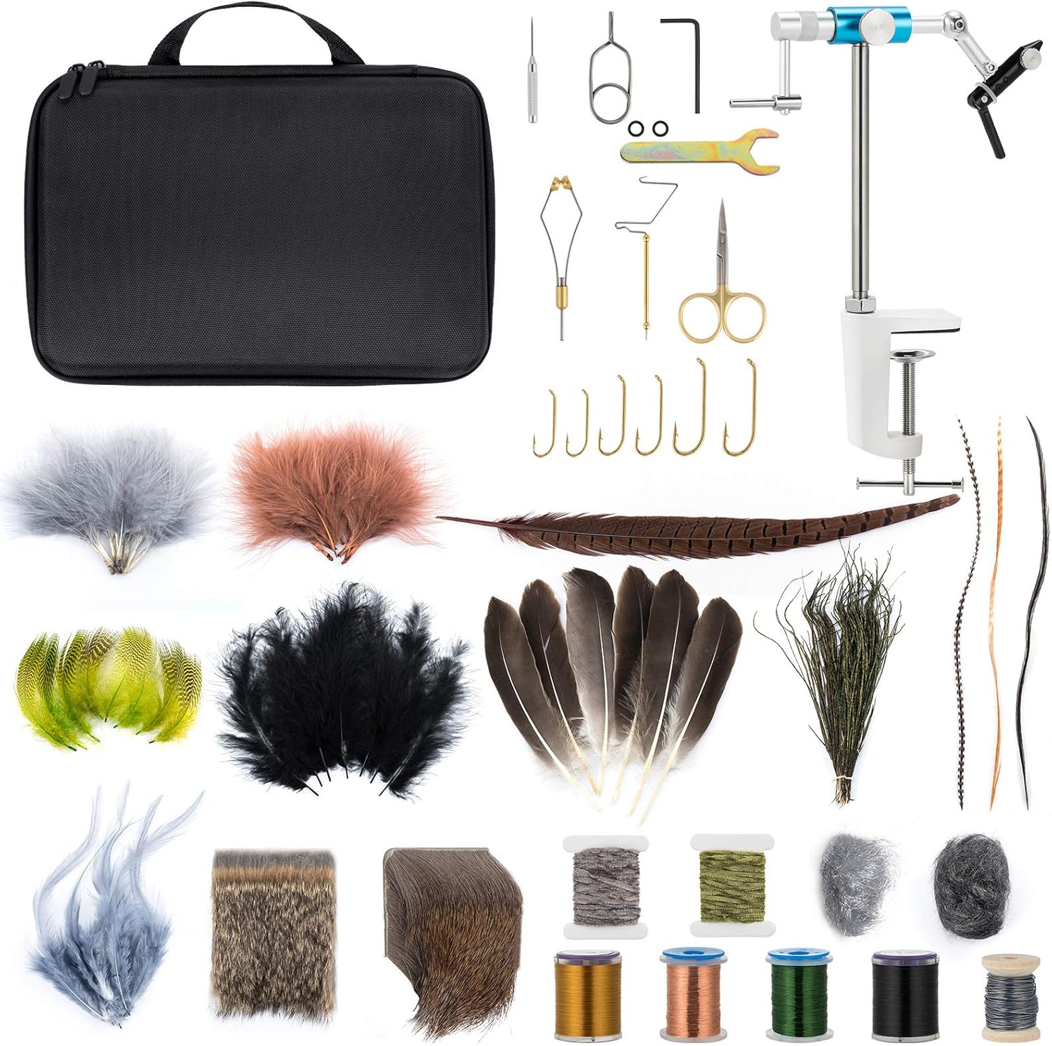 fish hook threading tool