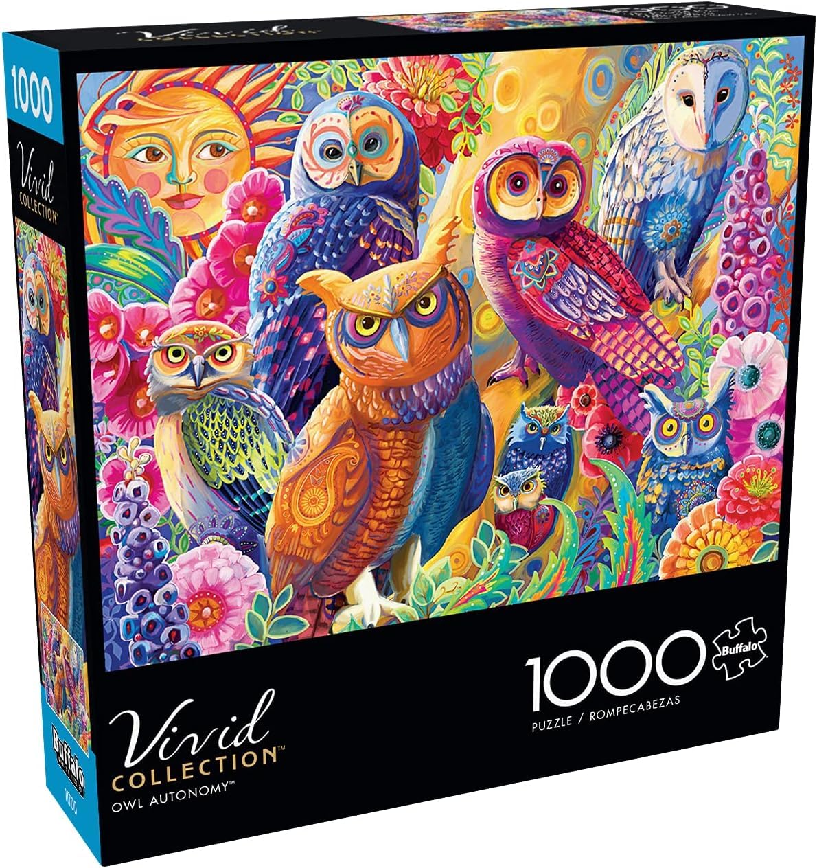 Photo 1 of Buffalo Games - Laura Audi - Owl Autonomy - 1000 Piece Jigsaw Puzzle for Adults -Challenging Puzzle Perfect for Game Nights - Finished Size is 26.75 x 19.75