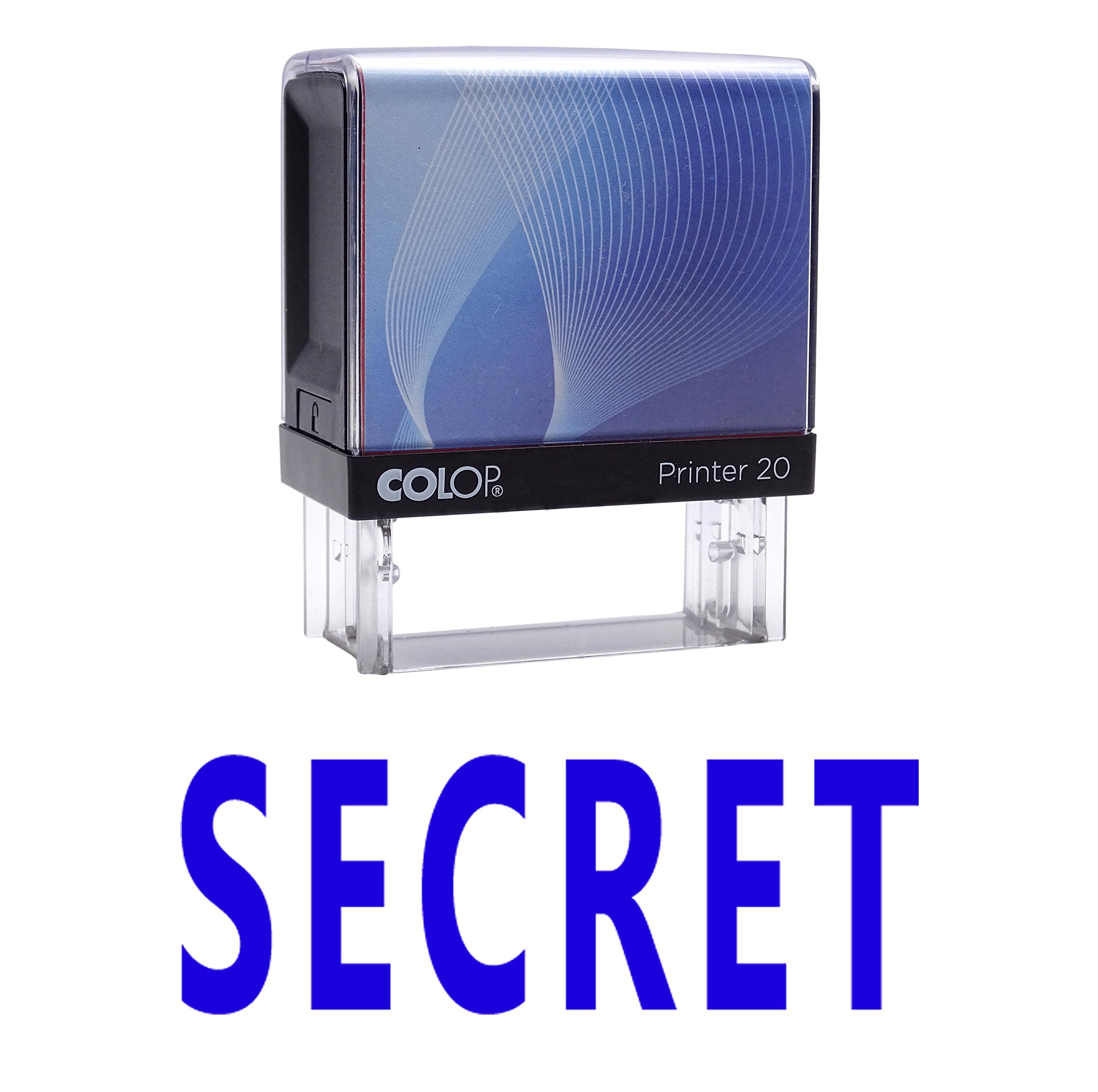 Secret Self Inking Rubber Stamp Custom Colop Office Stationary P20 Mini Stamper