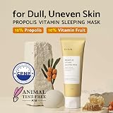 iUNIK Propolis Vitamin Sleeping Mask 60ml Night Cream view 2