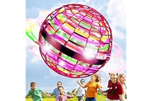 Flying Ball Toys - Flying Space Orb Hand Controlled Hover Ball - Toys for 6 7 8 9 10 Old Year Boys Kids Adult - Outdoor Toys 