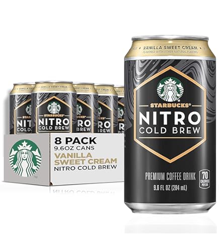 Amazon.com: Starbucks Nitro Cold Brew Café, Negro Sin Azúcar, Lata