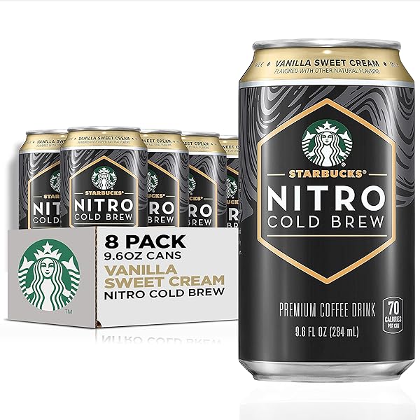 Amazon.com: Starbucks - RTD Coffee Nitro Cold Brew, Dark Caramel