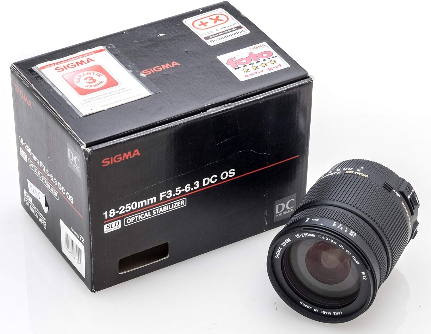 Amazon Com Sigma 18 250mm F 3 5 6 3 Dc Os Hsm If Lens For Nikon Digital Slr Cameras Camera Lenses Camera Photo