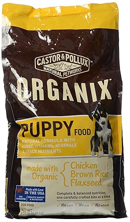 organix puppy food