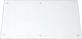 Schneidbrett Glas 52 x 30 cm Brett Küchenbrett Schneidebrett Frühstücksbrett