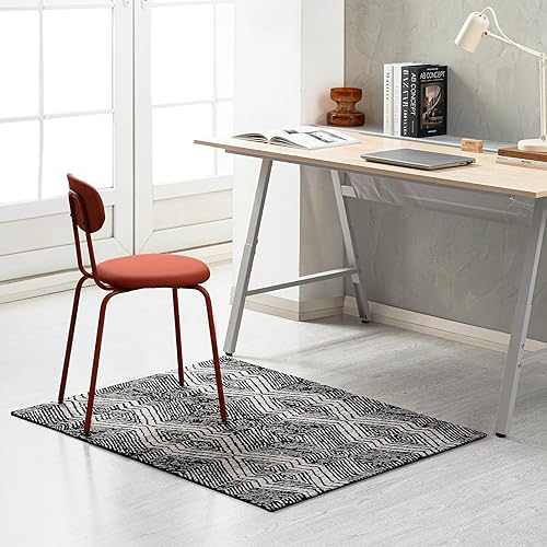 Anji Mountain Rug'd Chairmat Carpet Desk Mat-Jacquard Woven Top