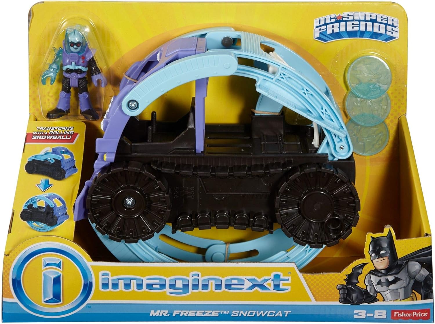 mr freeze toy imaginext