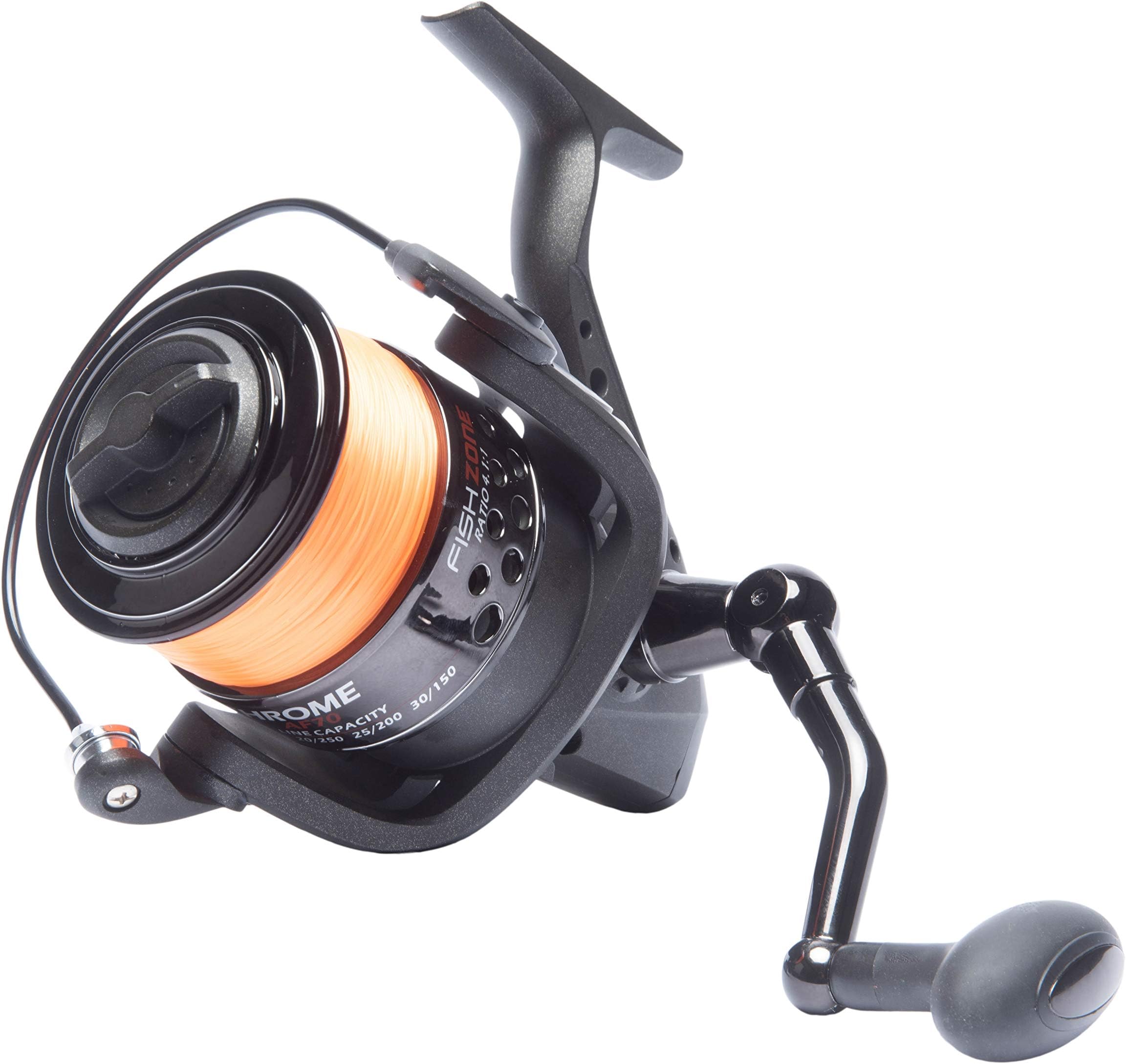 Fishzone THUNDER Series RX6000 & RX7000 Front Drag Options Fixed Spool Fishing Reel (Pre Spooled) - for Sea Spin Surf & Beach