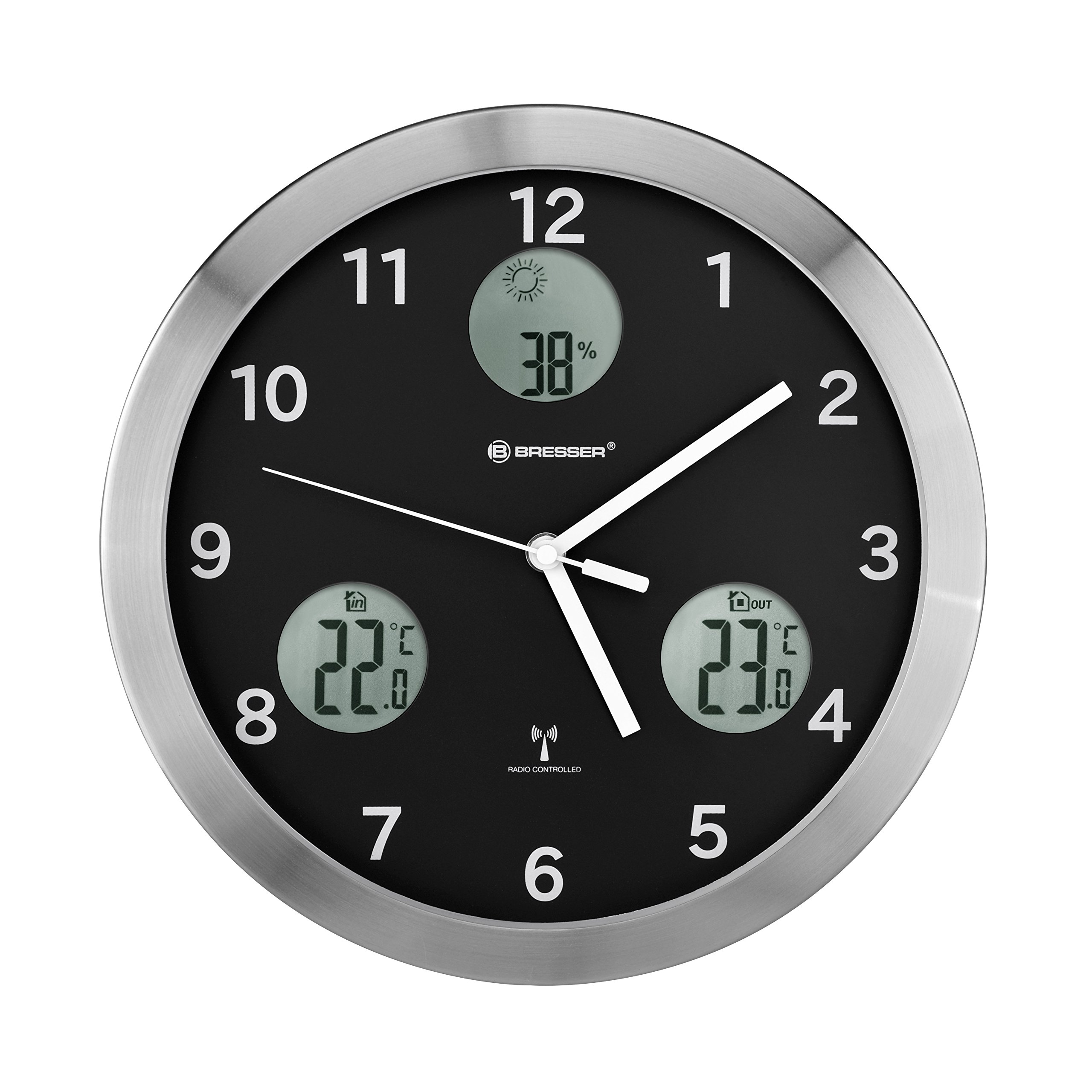 Bresser MyTime IO, Wall Clock, 30 cm
