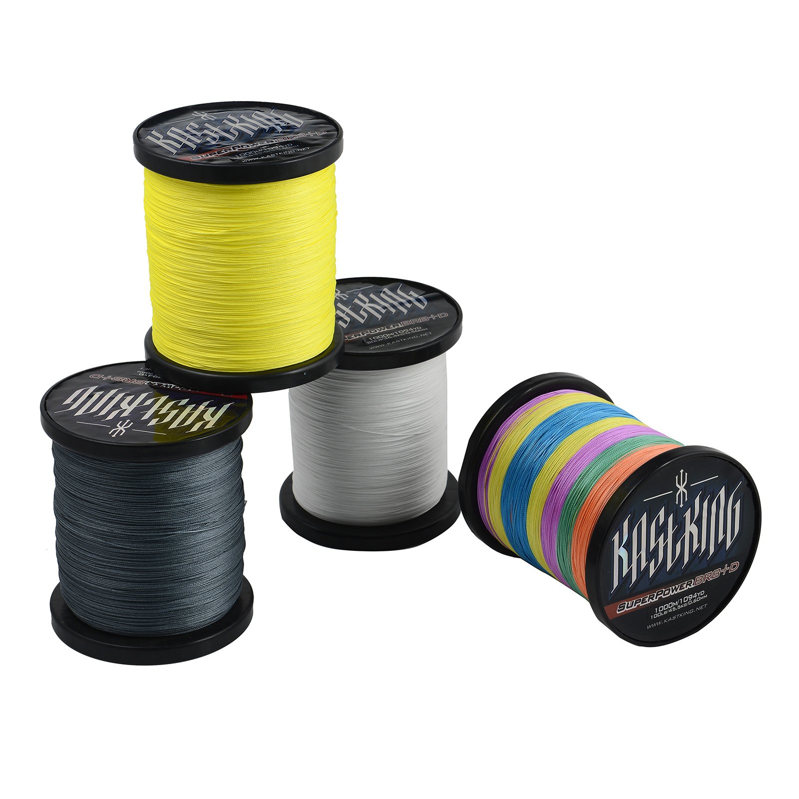 KastKing SuperPower Braided Fishing Line Abrasion Resistant Braided