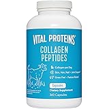 Vital Proteins Collagen Pills Supplement (Type I, III), 360 Collagen Capsules, 3300mg Serving Help Support Healthy Hair, Coll