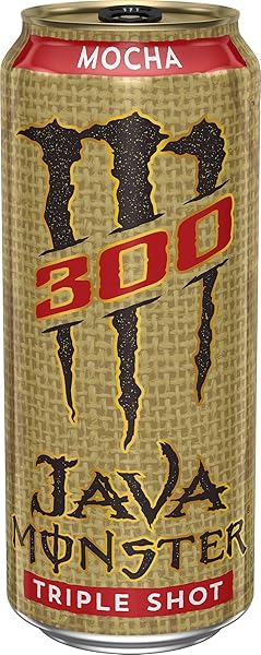 MONSTER ENERGY JAVA 300 TRIPLE SHOT ROBUST COFFEE + CREAM, 15 FL OZ
