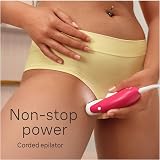 Braun Silk-épil 3 Corded Epilator Hair Removal with Shaver Head Pink 3-031 view 6
