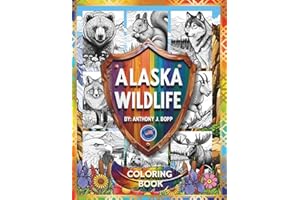 ALASKA WILDLIFE - COLORING BOOK (WILDLIFE & NATURE SERIES)