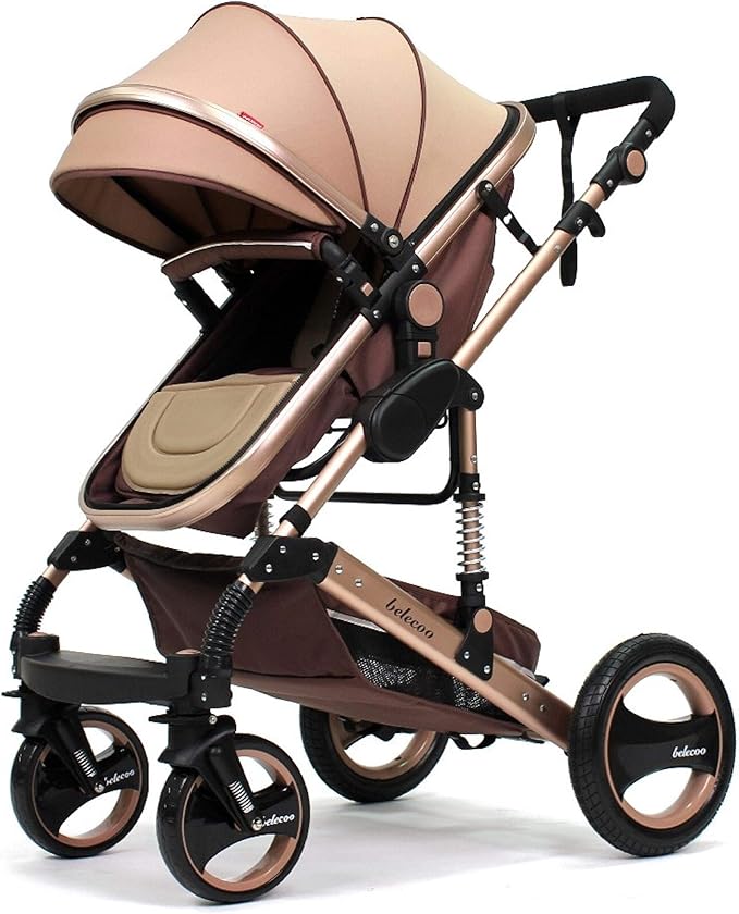 Belecoo Newborn Baby Foldable Anti Shock Stroller Buy Online at Best