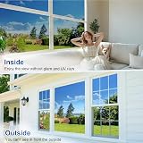 Lifetree One Way Window Film Privacy Heat Reflective 45x400cm Silver view 5