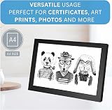 Clay Roberts A4 Black Photo Frame – Modern, Wall Hanging, Portrait or Landscape view 5