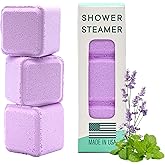 Latika Aromatherapy Shower Steamers - Relax & Focus Pack with Lavender Peppermint Essential Oils - Stress and Anxiety Relief Tablets - Shower Essentials for Women and Men - Relaxing Aromatherapy Gifts
