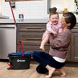 O-Cedar RinseClean Spin Mop & Bucket System with Extra Microfiber Mop Head view 9