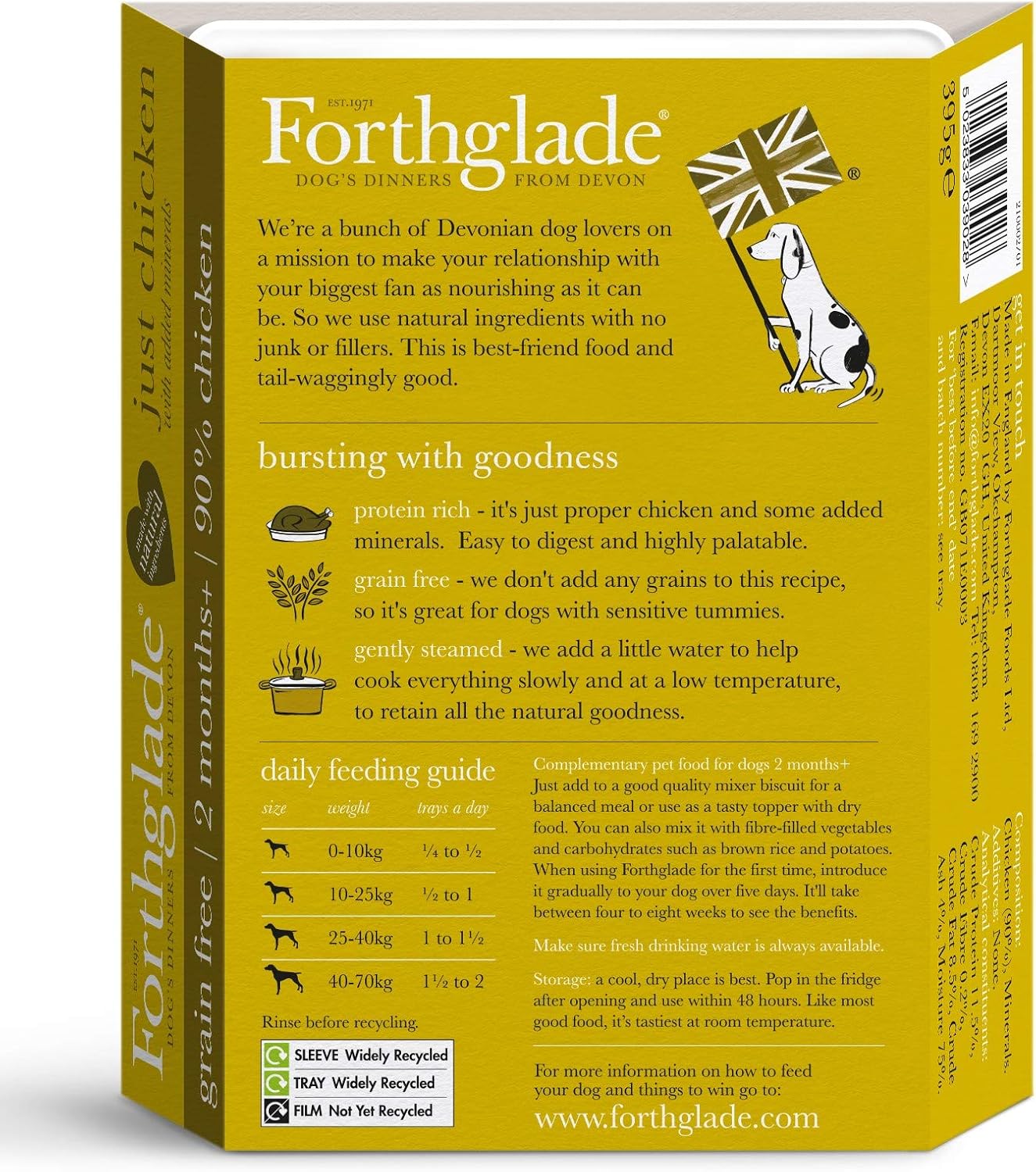 forthglade mixer biscuit