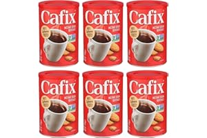 Cafix Caffeine-Free All-Natural Instant Coffee Substitute, 7.05-oz. Packages (Pack of 6)