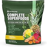 Complete Superfoods, Complete Spectrum Multivitamin, Greens and Reds Blend, Enzymes, Probiotics (Pineapple Strawberry, 30 Stick Packs)