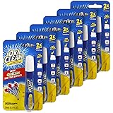 CR Brands OxiClean On The Go Stain Remover Pen for Clothes and Fabric, to Go Instant Stain Removal Stick, 6-Count