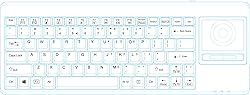 Perixx PERIBOARD-514H Plus Wired Keyboard with