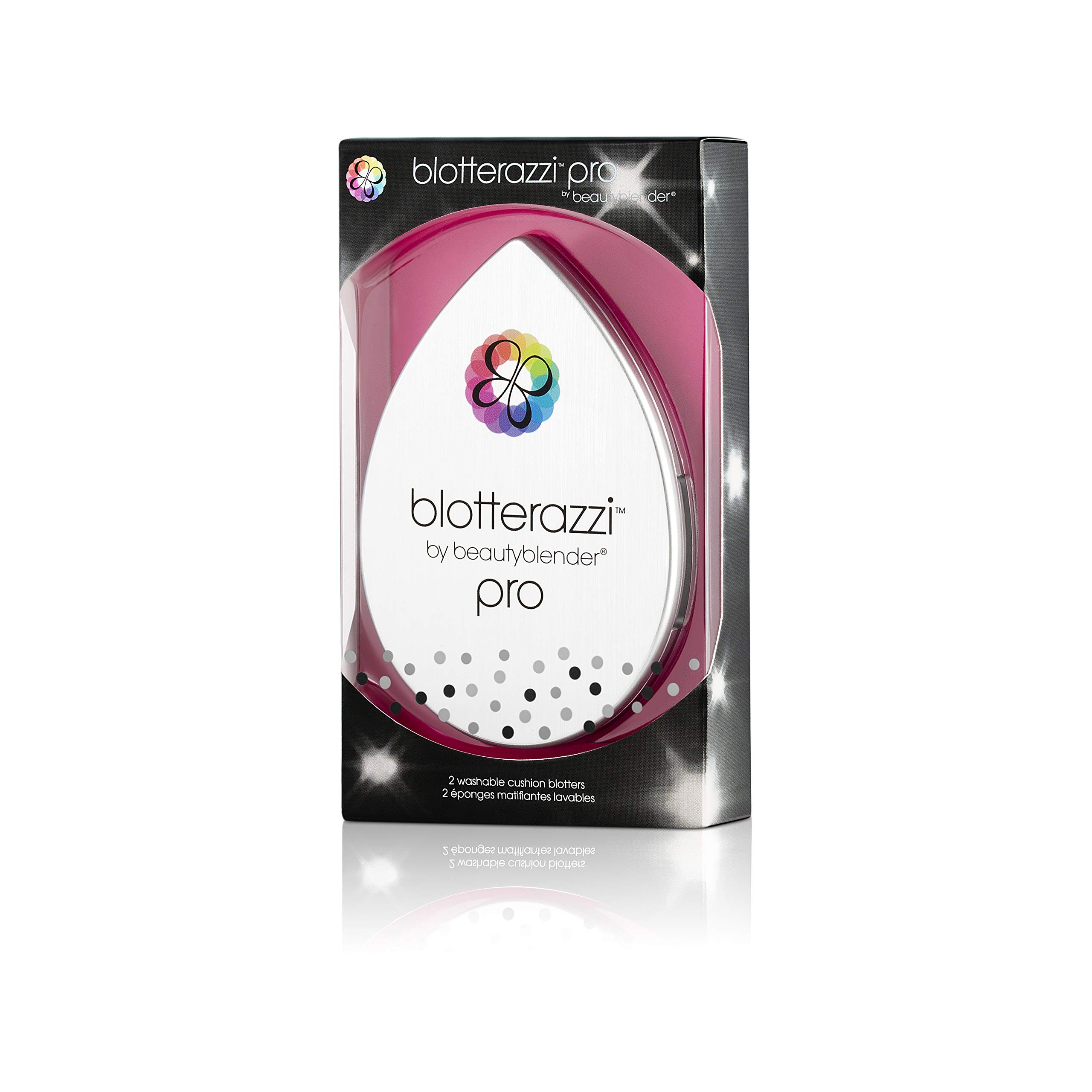 Beautyblender - Blotterazzi Pro Oil Absorbing Sponge for Face - Sustainable and Reusable Alternative to Blotting Paper and Sheets - in Black
