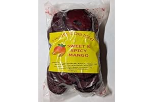 Moore's Delight Sweet & Spicy Mango, 1 lb (Pack of 1) Trinidad & Tobago Snack